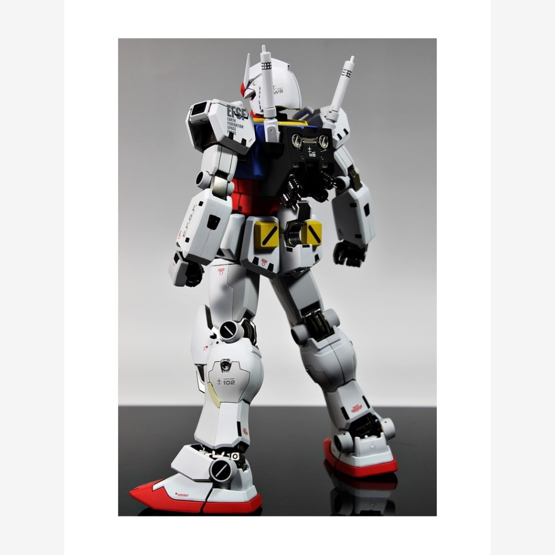 Box MG Master Grade RX-78-2 Gundam Ver.Ka da Mobile Suit Gundam, kit Gunpla dettagliato e iconico, da assemblare senza colla né vernice.