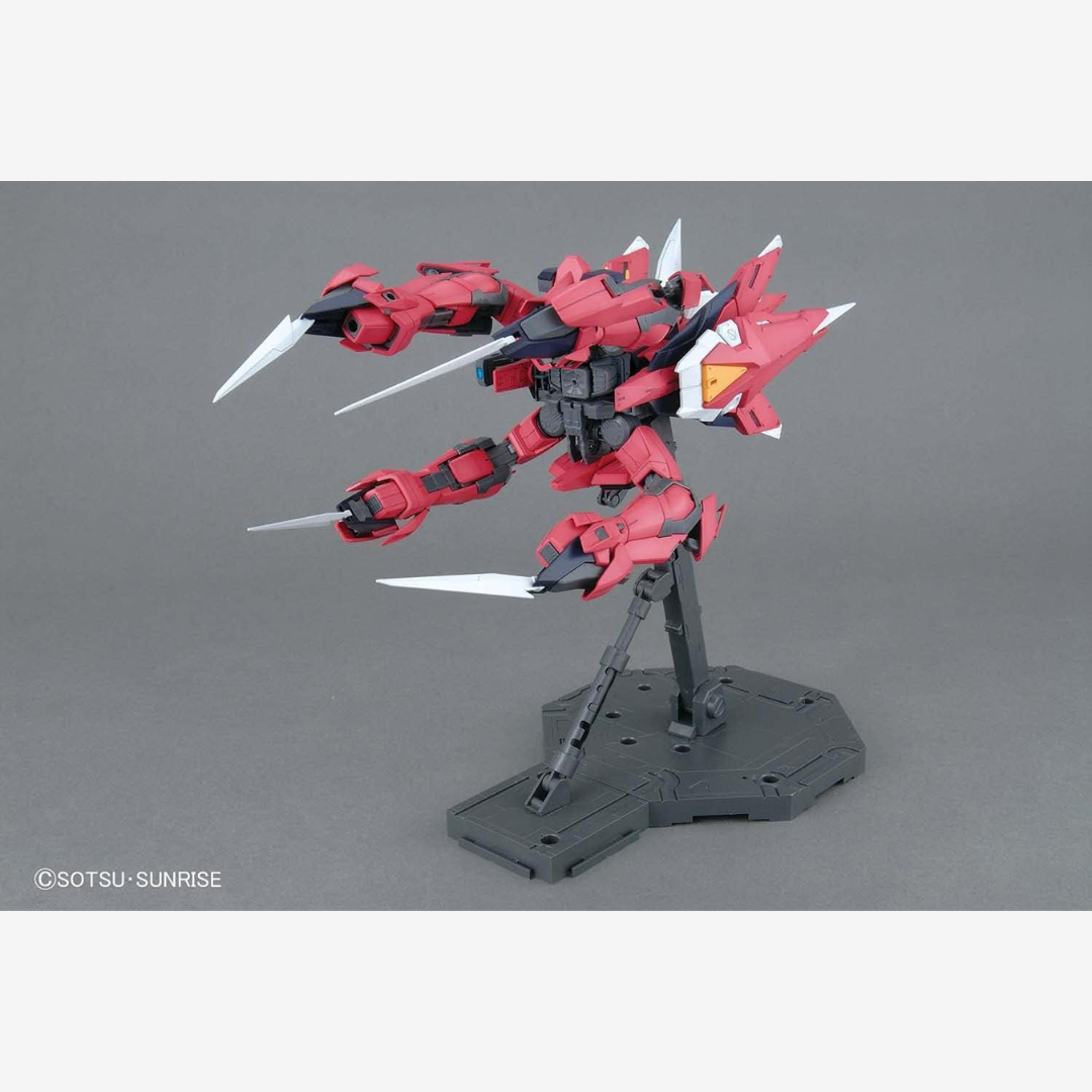 Box Gunpla MG Aegis Gundam Master Grade Bandai – Mobile Suit Z.A.F.T. trasformabile, kit da assemblare senza colla né verniciatura.