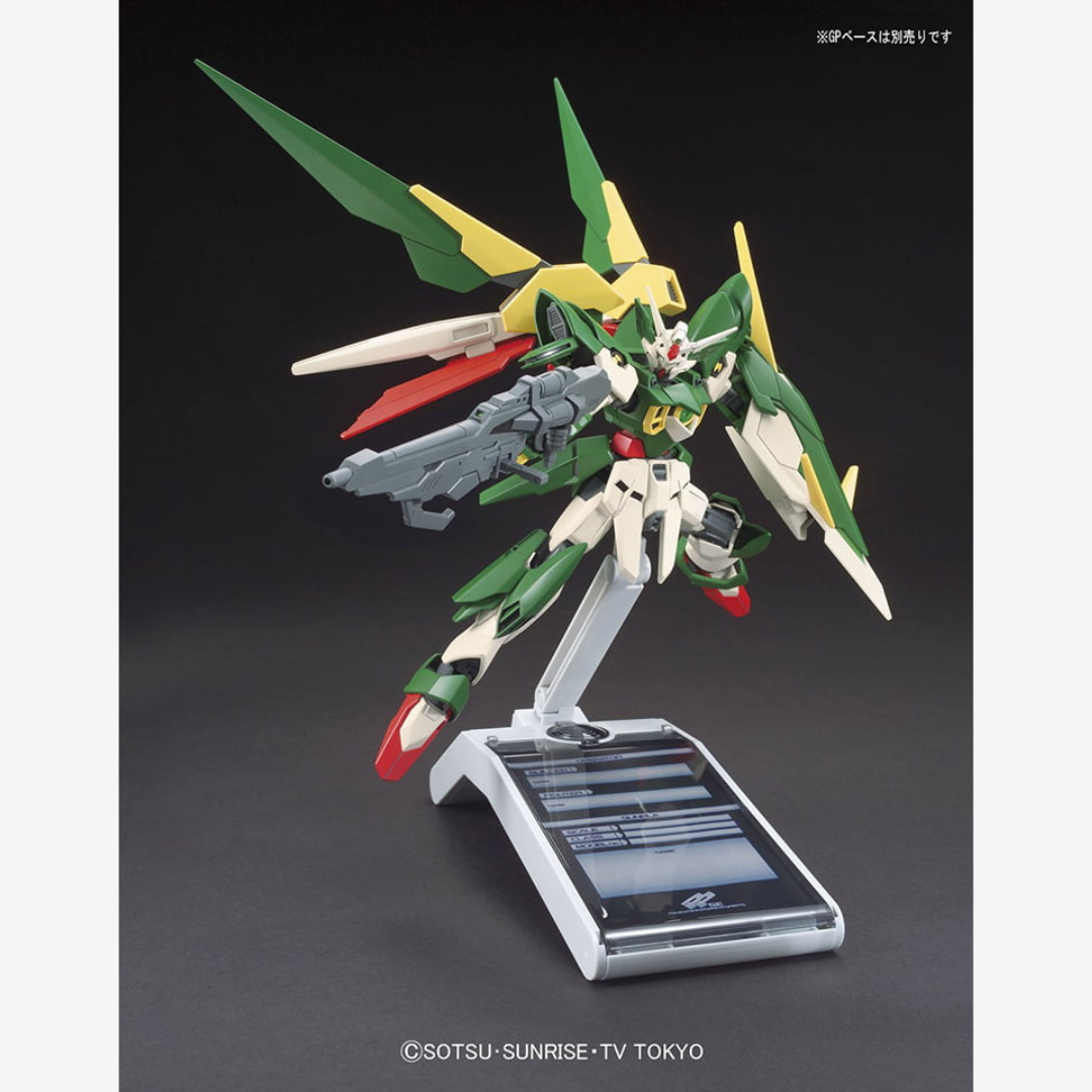 Gunpla HG 1/144 Gundam Fenice Rinascita da Build Fighters, kit Bandai da assemblare senza colla, mobile suit personalizzato da Ricardo Fellini.