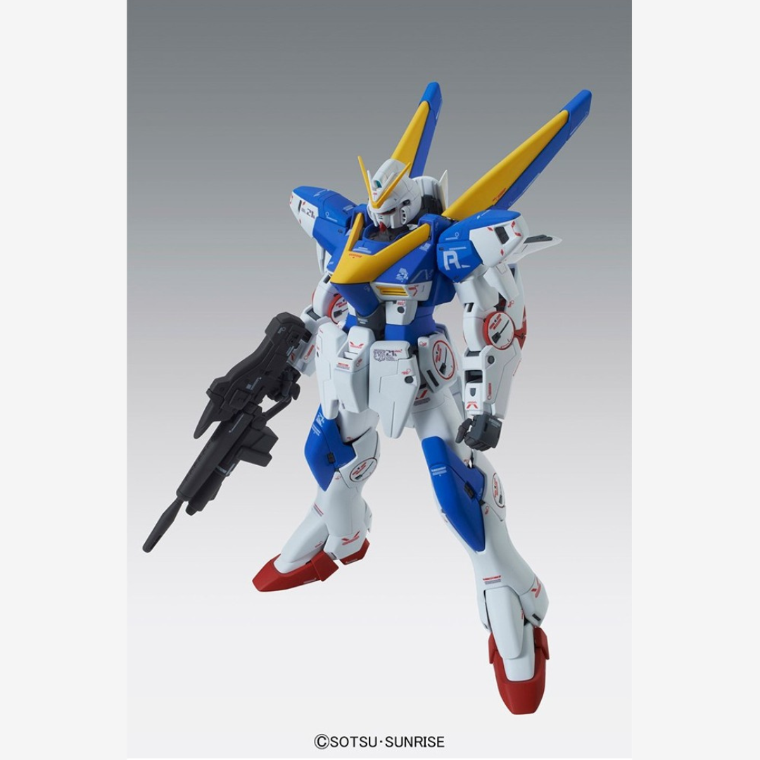 Victory Two Gundam Ver.Ka MG 1/100 Bandai – Gunpla dettagliato, senza colla, ispirato alla League Militaire. Kit modellismo da collezione UC0153.