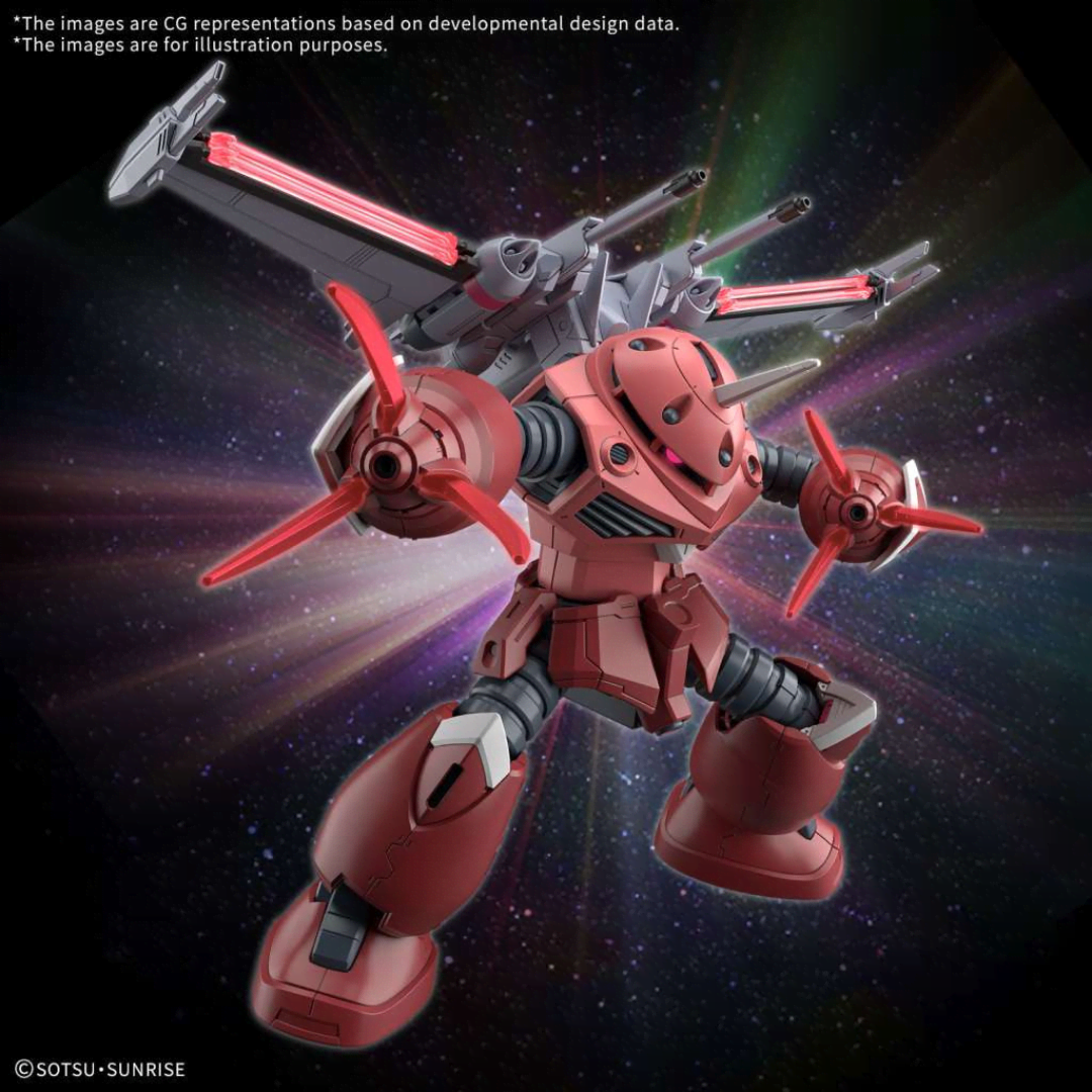 Box HG 1/144 Z’Gok SEED Freedom Ver. Bandai – Model kit facile da montare, mobile suit anfibio con artigli energetici tratto da Gundam SEED Freedom