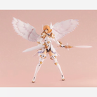 Box model kit Kotobukiya Lumitea Arcanadea con ali bianche, outfit fantasy angelico e artwork originale illustrato da necömi