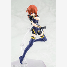 Box model kit Megami Device Sugumi Kanagata Ga-Shin con armatura blu trasformabile, armi modulari e design anime Alice Gear Aegis