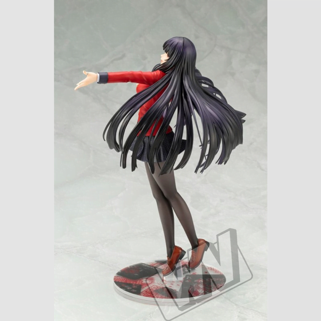 Figure Yumeko Jabami ARTFX J Kotobukiya 1/8 22 cm in PVC da Kakegurui: dettagli realistici, posa dinamica e design fedele all’anime originale