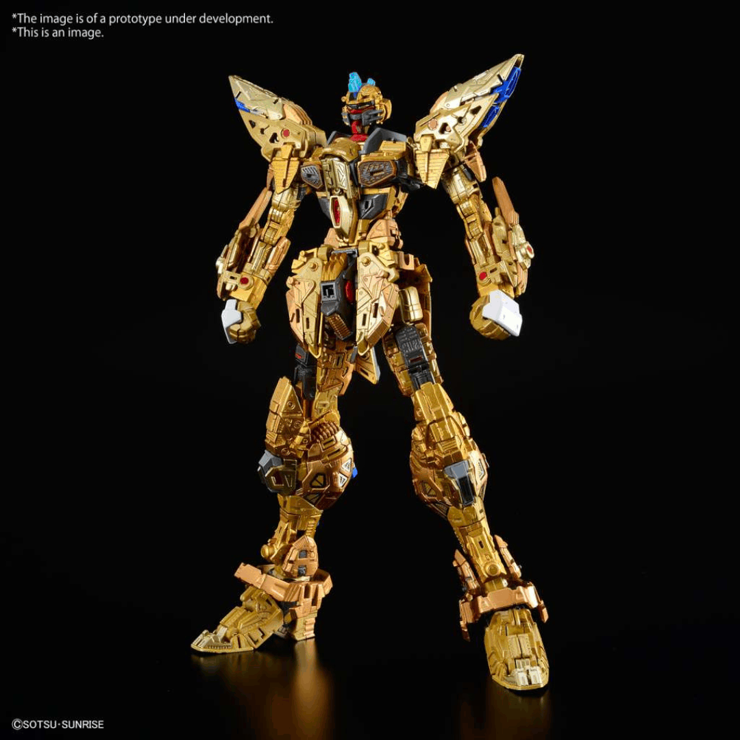 Box MGEX 1/100 Gundam Strike Freedom con ali estese e finiture dorate, modello Master Grade Extreme ispirato a Gundam SEED Destiny.