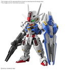 Model Kit MGSD Gundam Aerial Bandai da The Witch from Mercury, formato SD dettagliato, armatura premium e articoli traslucidi per pose dinamiche.