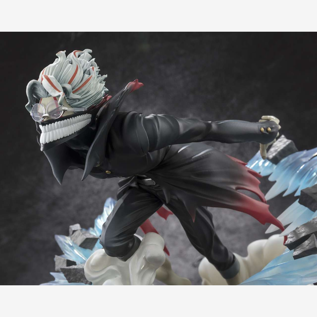 Statua FiguartsZERO Okarun Transformed da DAN DA DAN 15 cm Tamashii Nations, figure anime con effetti dinamici per collezionisti