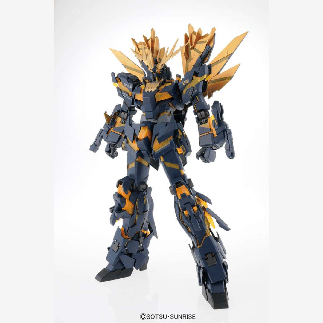 Box PG 1/60 Banshee Norn Bandai – Gunpla Perfect Grade da montare senza colla, con psycho-frame dorato tratto da Mobile Suit Gundam Unicorn UC