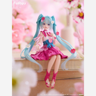 Figure Hatsune Miku Flower Fairy Cosmos 14 cm in PVC con abito rosa e dettagli floreali, noodle stopper ufficiale – disponibile su Weeaboverse