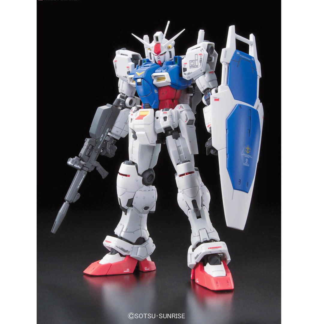 Box RG 1/144 Gundam GP01 Zephyranthes Bandai – Gunpla Real Grade da montare senza colla, tratto da Gundam 0083 Stardust Memory Universal Century