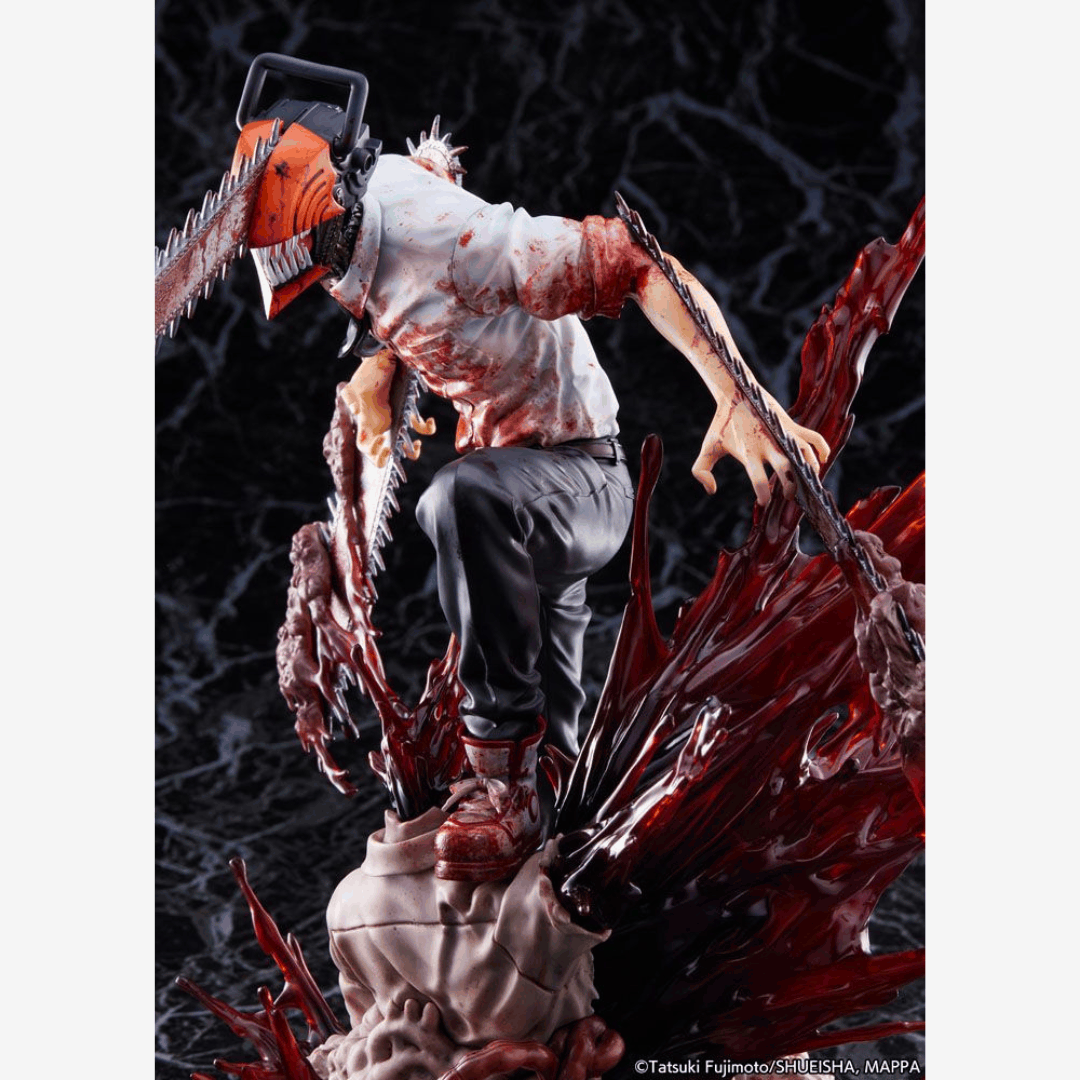 Chainsaw Man Shibuya Scramble Figure Estream 28 cm, statua anime in PVC con dettagli realistici, posa dinamica e base scenografica esclusiva