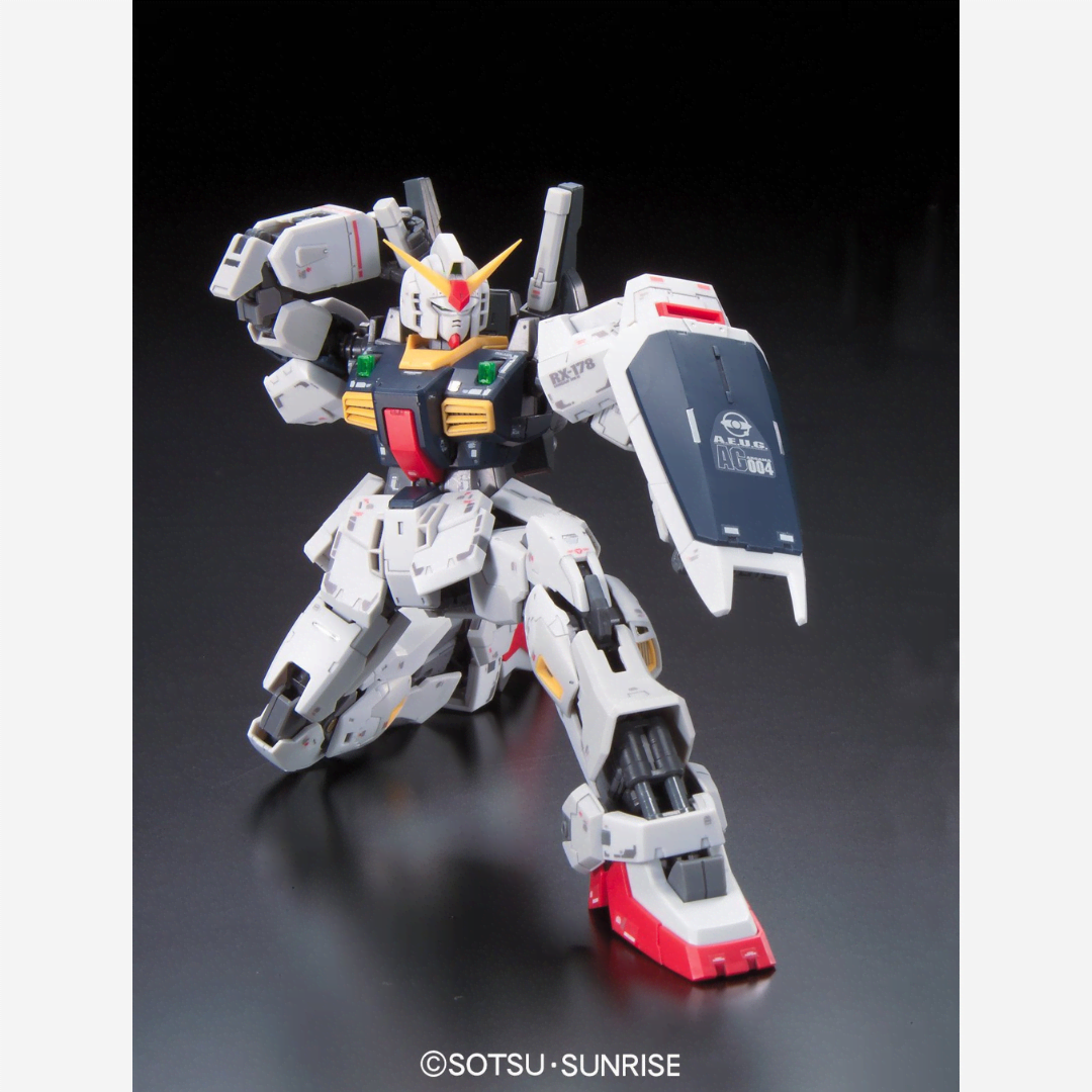 Box RG 1/144 RX-178 Gundam Mk-II AEUG Bandai – Gunpla Real Grade da montare senza colla, tratto da Mobile Suit Zeta Gundam linea Universal Century