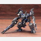 Box model kit CO3 Malicious R.I.P. 3/M Armored Core Verdict Day con armatura nera, booster blu e armi da combattimento futuristiche