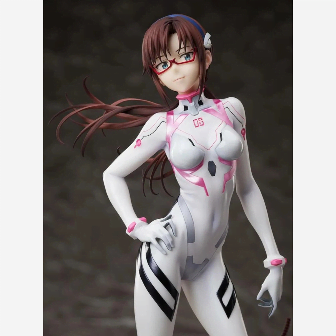 Statua Mari Makinami Last Mission Evangelion 3.0+1.0 27 cm in PVC con base, figure da collezione anime disponibile su Weeaboverse