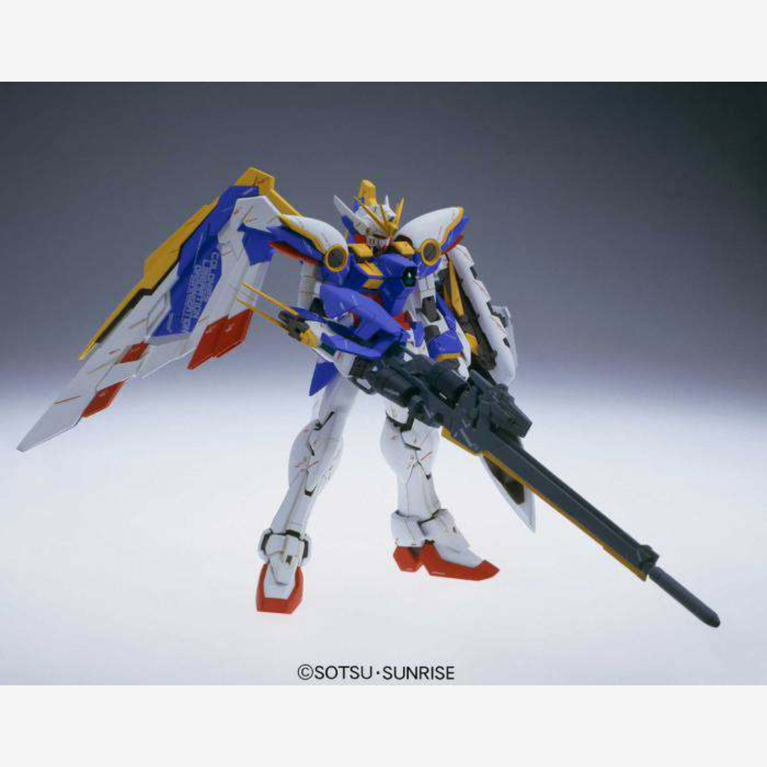 Box MG 1/100 Wing Gundam Ver.Ka Bandai – Gunpla Master Grade trasformabile da assemblare senza colla, tratto da Mobile Suit Gundam Wing Operation Meteor
