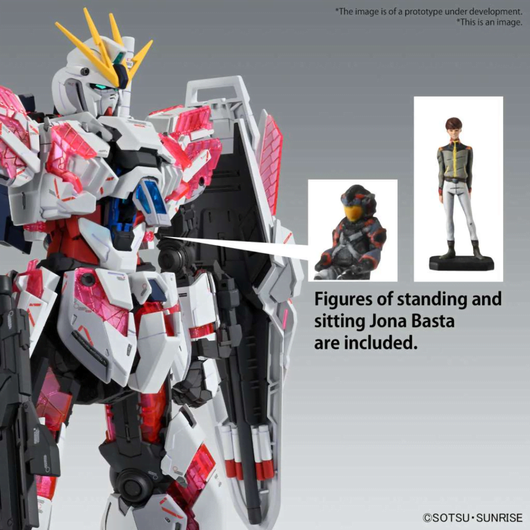Box MG 1/100 Narrative Gundam C-Packs Ver.Ka Bandai – Gunpla da montare senza colla, modello Master Grade tratto da Mobile Suit Gundam Narrative UC 0097