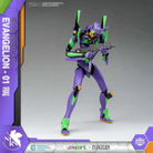 Box Model Kit Evangelion Test Type-01 AMK Series Yolopark, 20 cm, super articolato, facile da montare, accessori inclusi, per fan Evangelion.