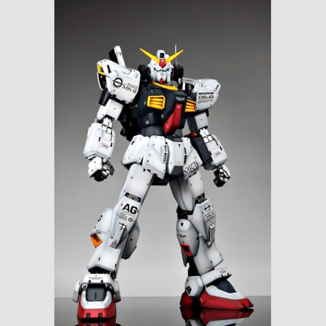 Box Perfect Grade RX-178 Gundam Mk-II AEUG 1/60 Bandai: Gunpla da montare, dettagli realistici, kit premium per fan Mobile Suit Zeta Gundam
