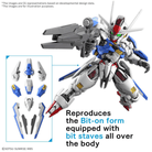 Model Kit MGSD Gundam Aerial Bandai da The Witch from Mercury, formato SD dettagliato, armatura premium e articoli traslucidi per pose dinamiche.