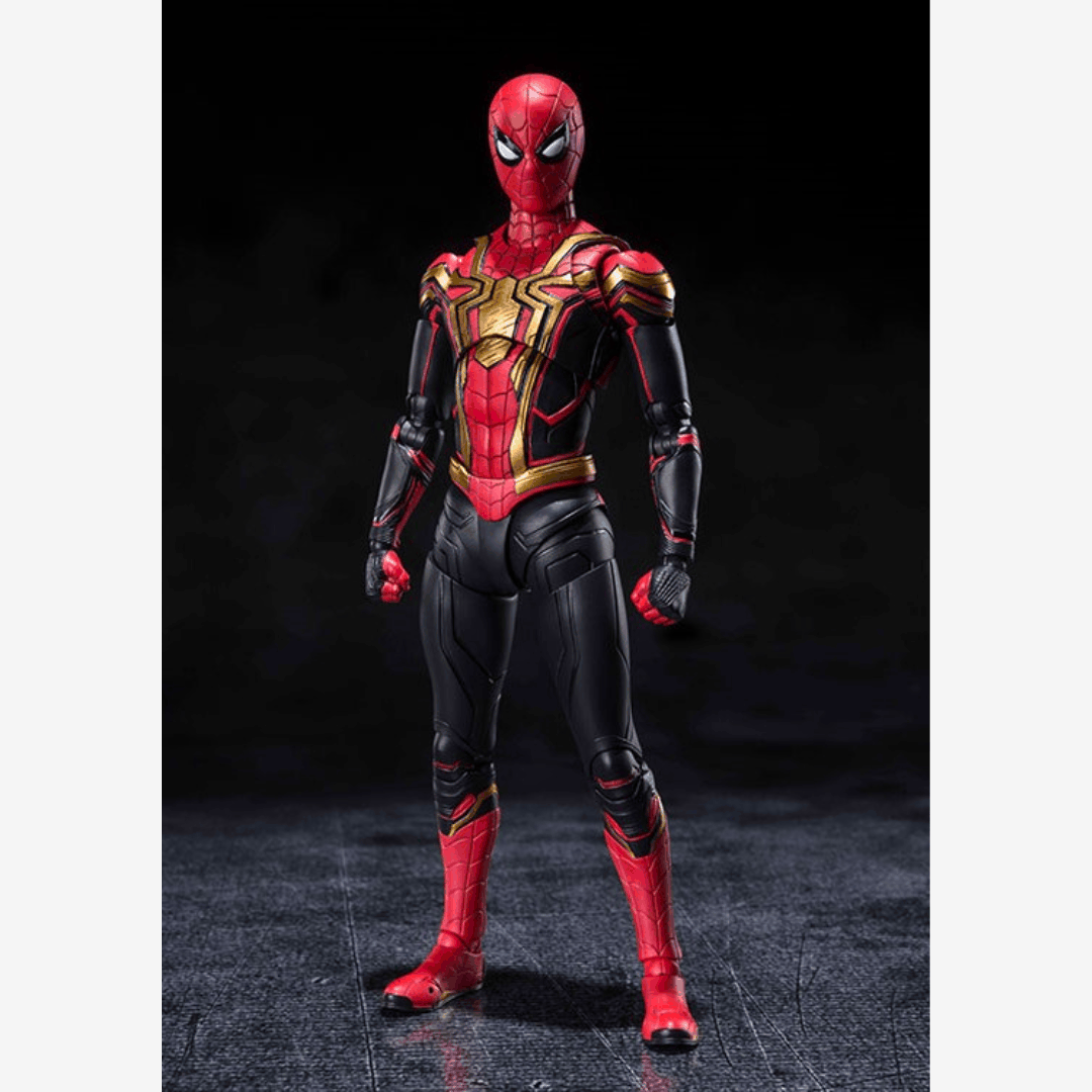 Action figure Spider-Man Final Battle No Way Home 15 cm – versione Tom Holland con accessori e dettagli da battaglia per collezionisti Marvel.
