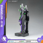 Box Model Kit Evangelion Test Type-01 AMK Series Yolopark, 20 cm, super articolato, facile da montare, accessori inclusi, per fan Evangelion.
