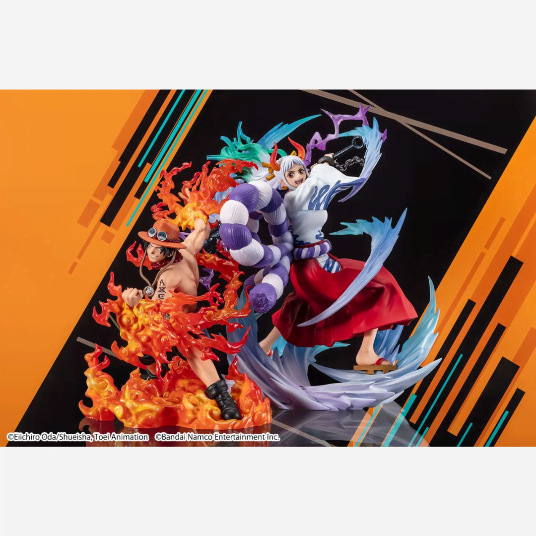 Figure Yamato One Piece Bounty Rush 5° Anniversario 21 cm, edizione limitata con dettagli dinamici e packaging celebrativo