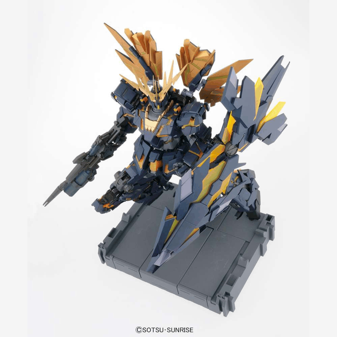 Box PG 1/60 Banshee Norn Bandai – Gunpla Perfect Grade da montare senza colla, con psycho-frame dorato tratto da Mobile Suit Gundam Unicorn UC