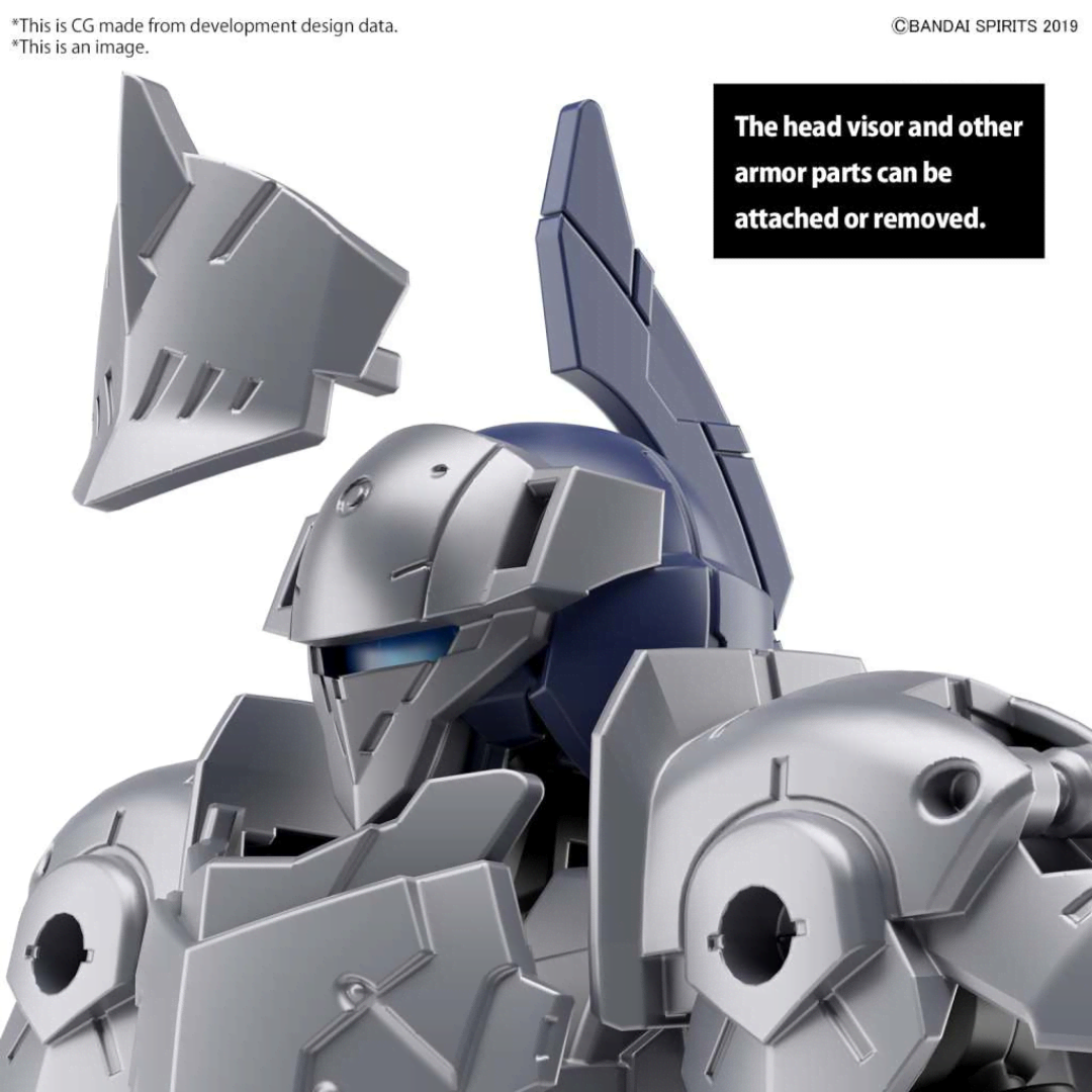 Bandai 30MM Spinatio Knight Type 1/144 – Mecha cavaliere con lancia, scudo e armatura modulare per pose dinamiche e personalizzazione.