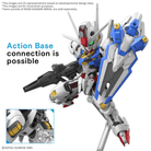 Model Kit MGSD Gundam Aerial Bandai da The Witch from Mercury, formato SD dettagliato, armatura premium e articoli traslucidi per pose dinamiche.