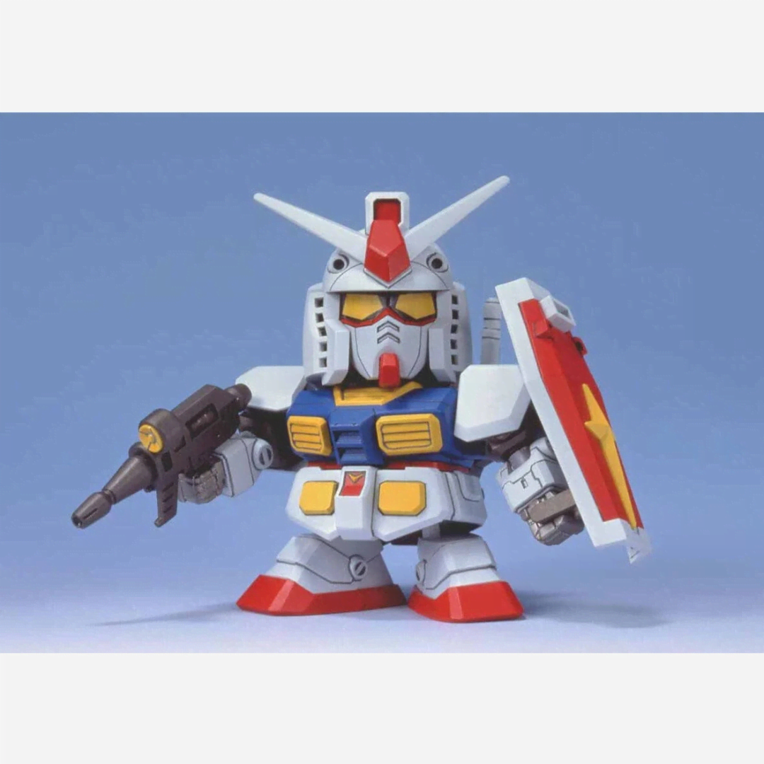 Box BB Gundam RX-78-2 #200 SD G Generation Zero Bandai, modellino da montare per fan e collezionisti di Gunpla e Mobile Suit Gundam.