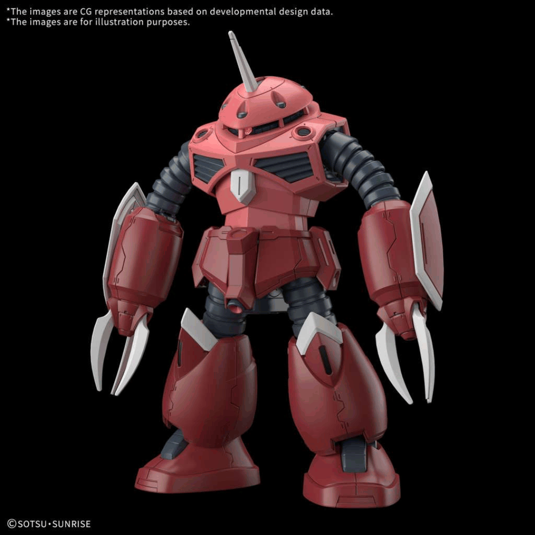 Box HG 1/144 Z’Gok SEED Freedom Ver. Bandai – Model kit facile da montare, mobile suit anfibio con artigli energetici tratto da Gundam SEED Freedom