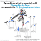 Model Kit MGSD Gundam Aerial Bandai da The Witch from Mercury, formato SD dettagliato, armatura premium e articoli traslucidi per pose dinamiche.