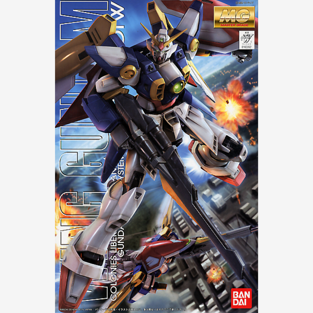 Gunpla MG Wing Gundam TV Ver. 1/100 Bandai – Mobile Suit dettagliato e snodato, ispirato alla serie anime originale Gundam Wing. Kit per veri fan MG.