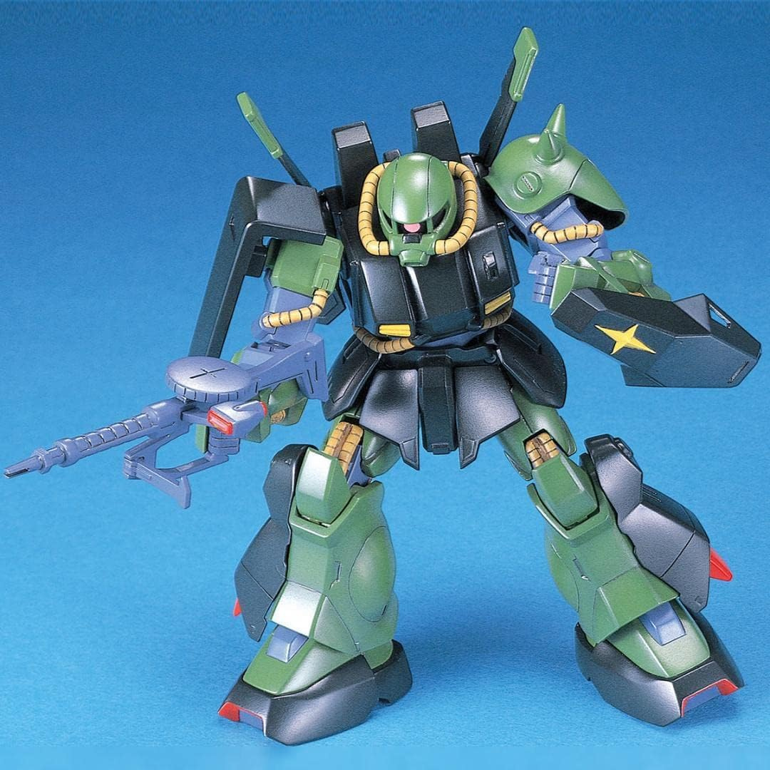 Box Gunpla HG 1/144 Zaku II FZ Bandai, mobile suit Zeon da Gundam 0080 War in the Pocket, kit da assemblare senza colla né verniciatura.







