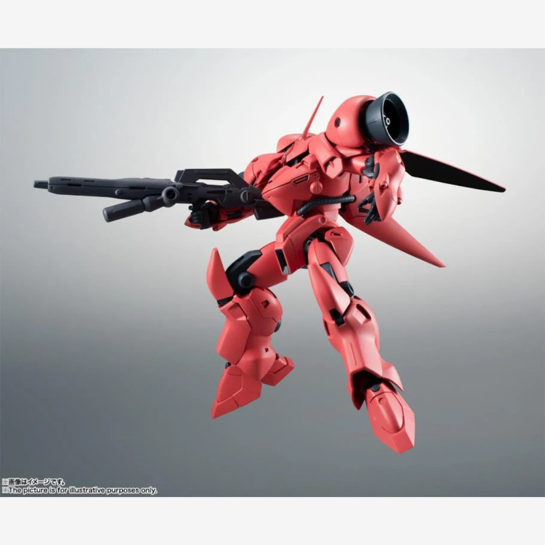 Box Gunpla Bandai HG 1/144 AGX-04 Gerbera-Tetra da Gundam 0083, kit assemblabile rosso, senza colla, con armamenti e booster fedeli all’anime.







