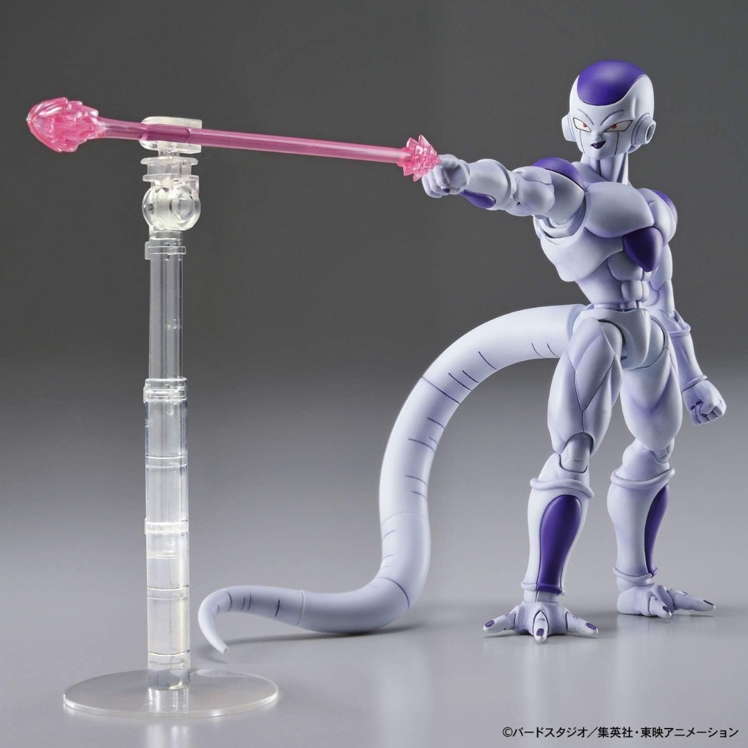 Model kit Bandai Figure-rise Standard Final Form Frieza Dragon Ball Z, personaggio articolato da assemblare senza colla in scala 1/12, plastica colorata.








