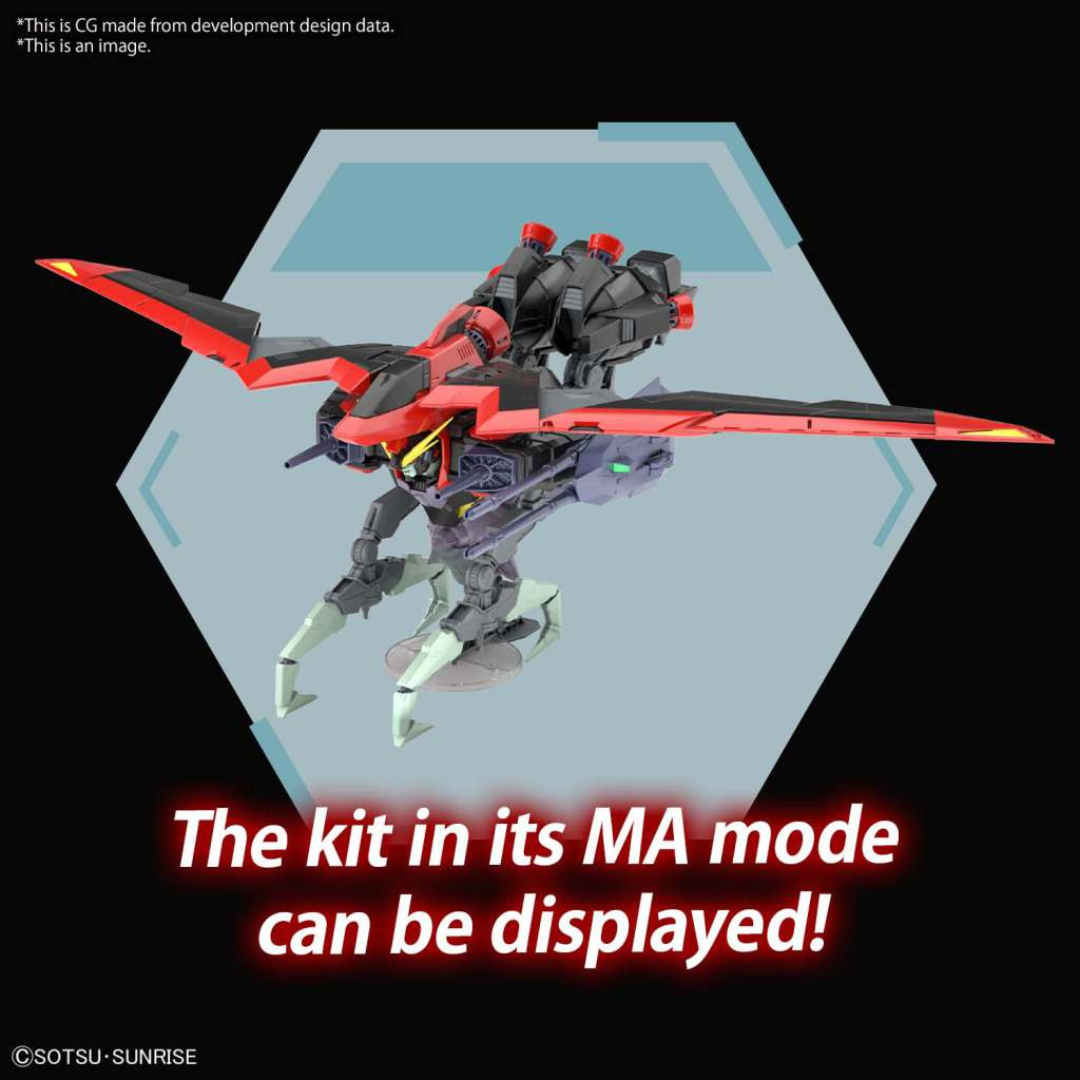 Box Raider Gundam GAT-X370 Full Mechanics 1/100 Bandai, kit Gunpla dettagliato da montare ispirato alla serie Gundam SEED, senza colla né vernice.

