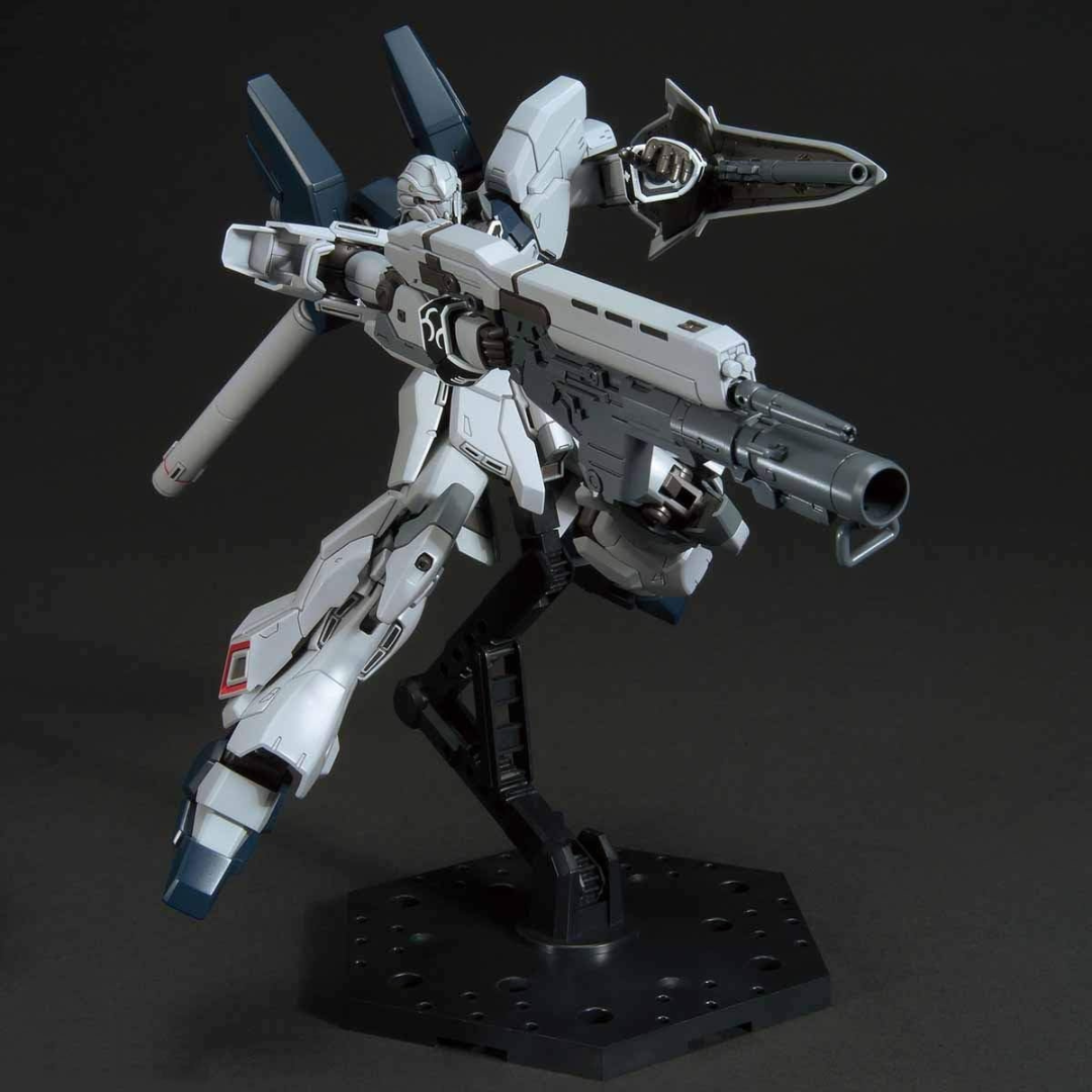 Box HG 1/144 Sinanju Stein Narrative Ver. Gunpla Bandai UC, mobile suit Neo Zeon, kit senza colla con armi e dettagli epici per collezionisti Gundam.

