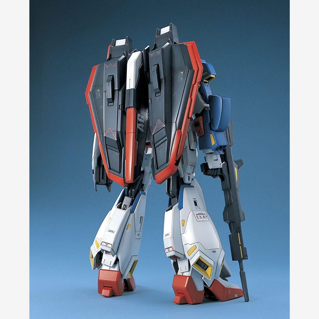 Gunpla MG Zeta Gundam MSZ-006 Master Grade trasformabile in Waverider, modello dettagliato da assemblare per fan della serie Zeta Gundam e collezionisti.