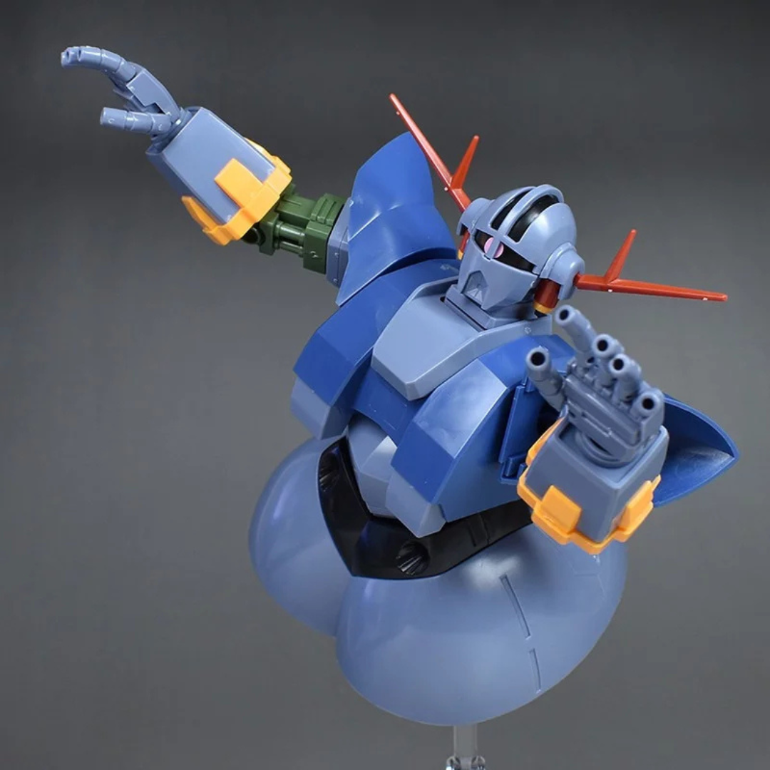 Box HG Zeong 1/144 da Mobile Suit Gundam, kit Bandai senza colla, dettagliato, perfetto per collezionisti UC e fan Zeon, scala ideale per modellisti.


