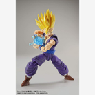 Box Figure-rise Standard Bandai Super Saiyan 2 Son Gohan da Dragon Ball Z, model kit anime da montare senza colla, ricco di dettagli ed effetti aura.







