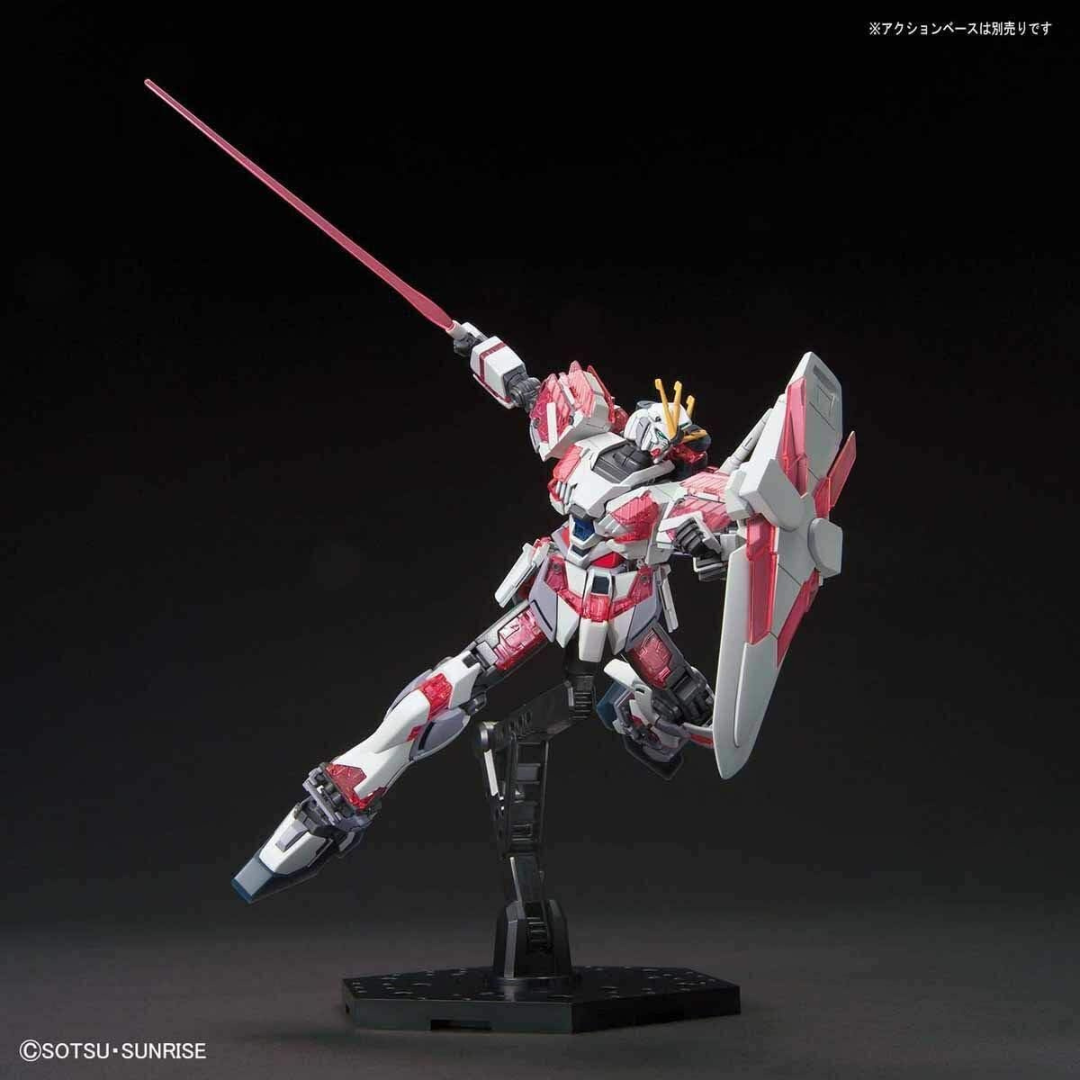 Box HG 1/144 RX-9/C Narrative Gundam C-Packs Bandai – Gunpla con psycho-frame rosso traslucido, kit da assemblare senza colla né verniciatura.

