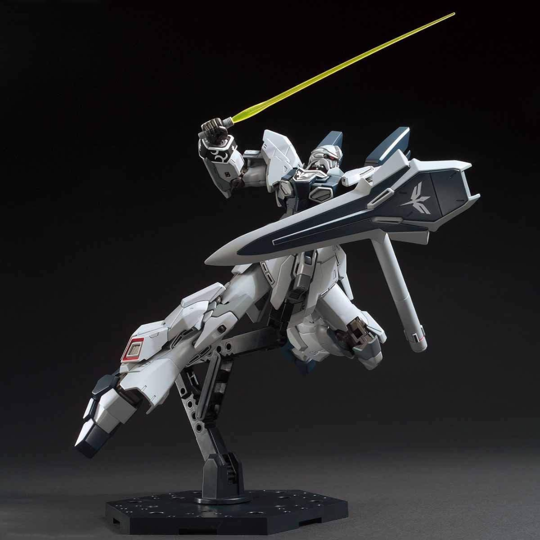 Box HG 1/144 Sinanju Stein Narrative Ver. Gunpla Bandai UC, mobile suit Neo Zeon, kit senza colla con armi e dettagli epici per collezionisti Gundam.

