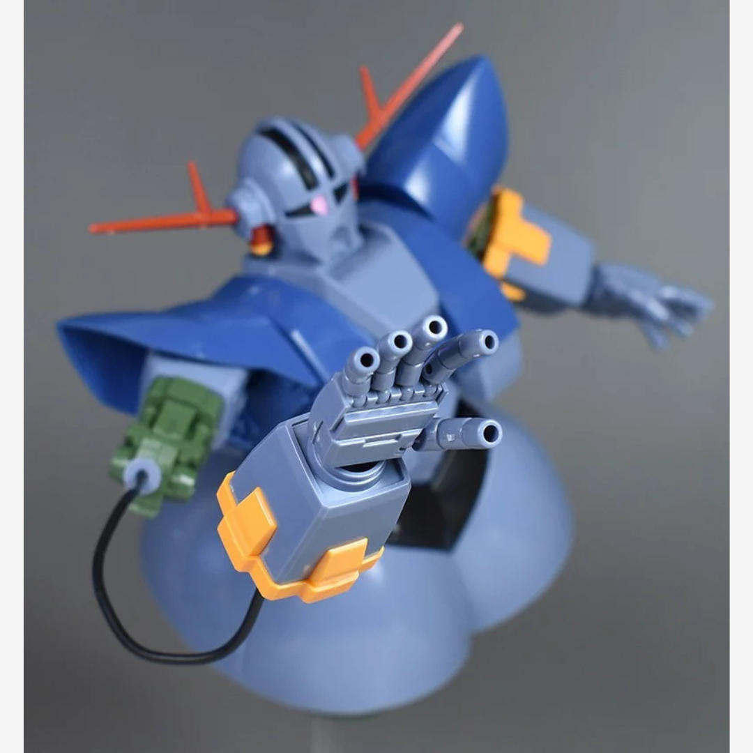Box HG Zeong 1/144 da Mobile Suit Gundam, kit Bandai senza colla, dettagliato, perfetto per collezionisti UC e fan Zeon, scala ideale per modellisti.

