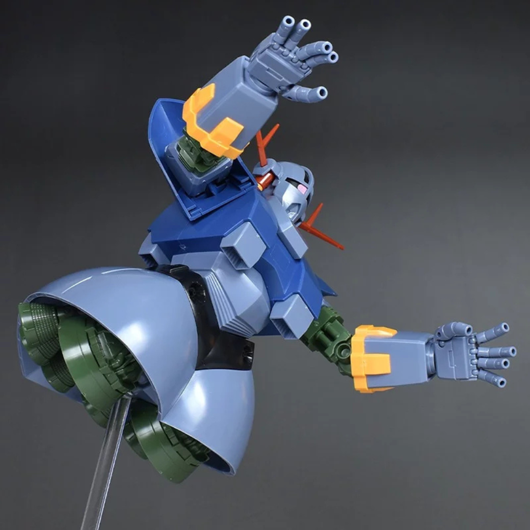 Box HG Zeong 1/144 da Mobile Suit Gundam, kit Bandai senza colla, dettagliato, perfetto per collezionisti UC e fan Zeon, scala ideale per modellisti.

