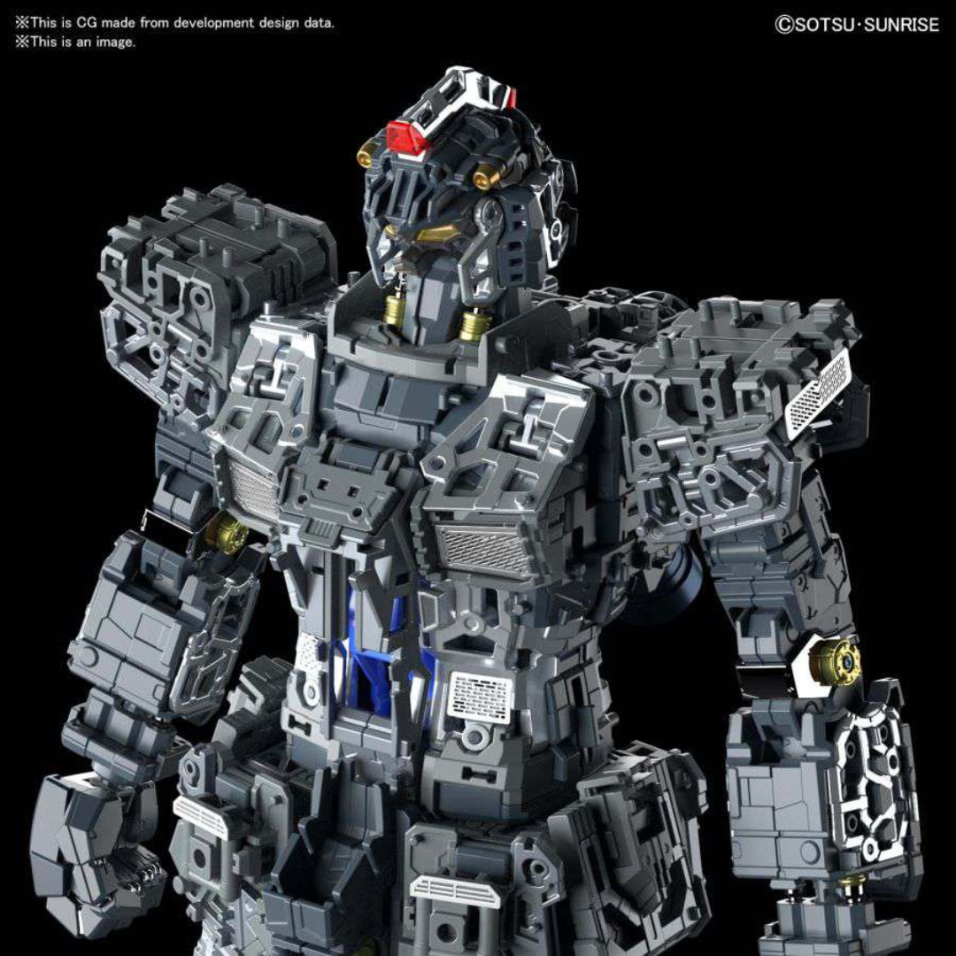 Gunpla RG RX-78-2 Gundam 1/60 con spada laser e scudo, mobile suit iconico della serie originale, kit da assemblare senza colla né verniciatura