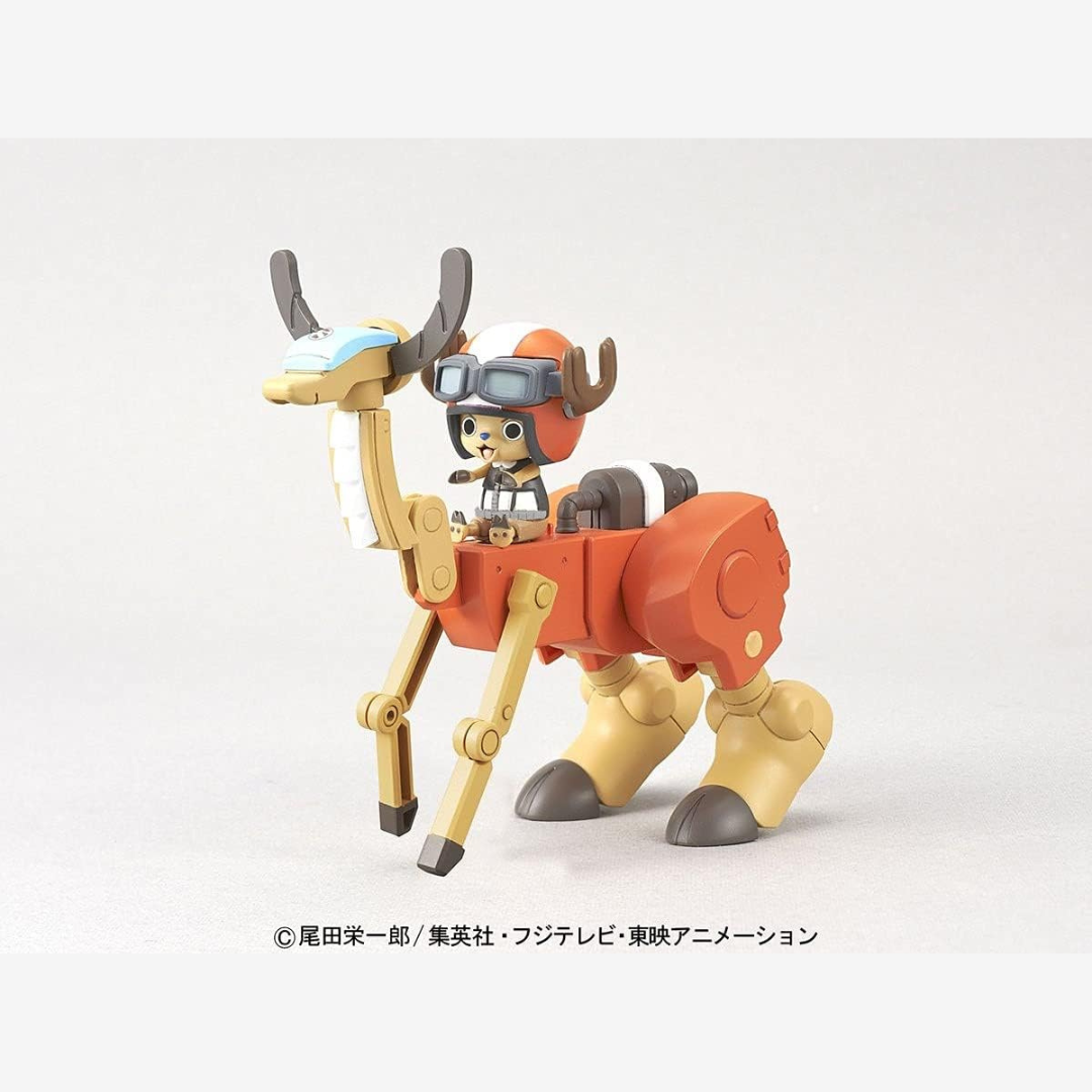 Box Bandai Chopper Robo Super No.5 Walk Hopper One Piece, robot articolato ispirato alla Walk Point di TonyTony Chopper, kit da assemblare senza colla né vernice