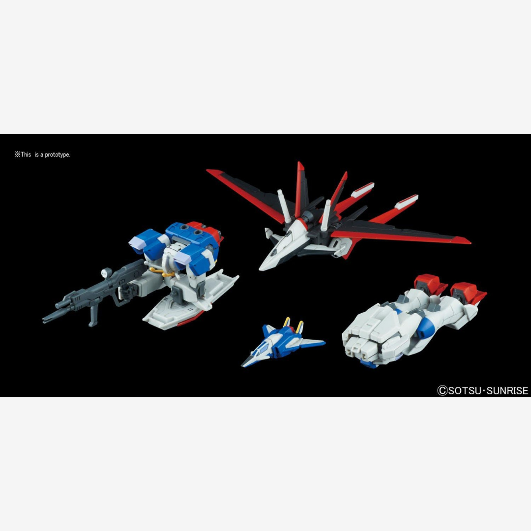 Gunpla HG 1/144 Force Impulse Gundam da Gundam SEED Destiny, modello Bandai dettagliato da assemblare senza colla, perfetto per fan della Cosmic Era.







